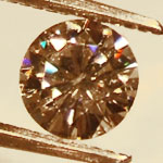 moissanite gemstone with blue sparkle
