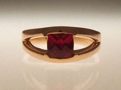 Ruby Engagement Ring