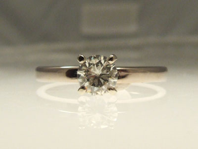 moissanite engagement rings for sale
