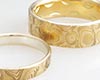 pre-pattern mokume gane wedding ring Pre-pattern mokume gane wedding ring